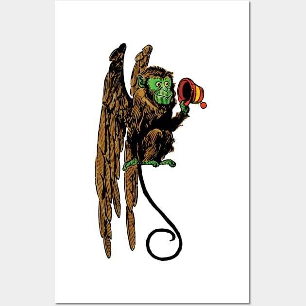 Wizard of Oz Flying Monkey Wall Art by MasterpieceCafe